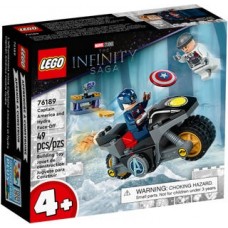 LEGO® Marvel Kapitono Amerika ir Hydra susirėmimas 76189